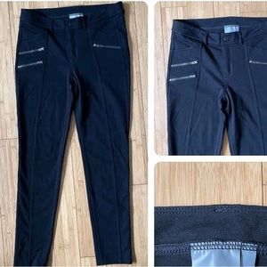 Athleta Pointe Moto 2.0 zipper pocket skinny stretch pants